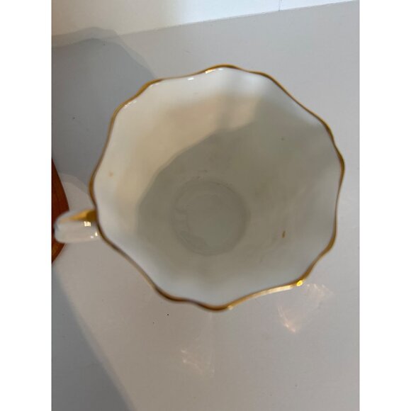 Royal Grafton Fine Bone China Roses Mint Green Tea Cup & Saucer Set - Floral & G - Picture 4 of 7